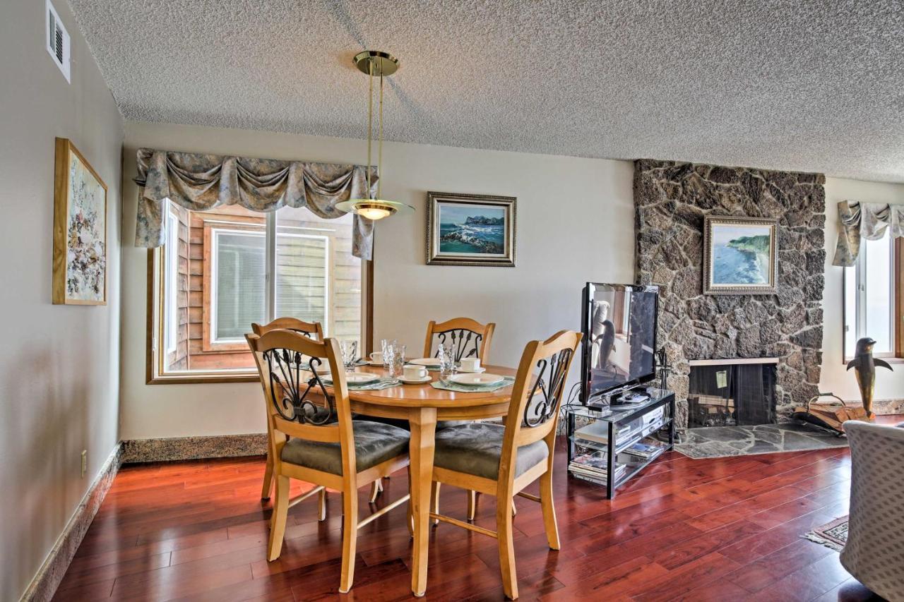 Lincoln City Oceanfront Condo, Near Lincoln Beach! Esterno foto