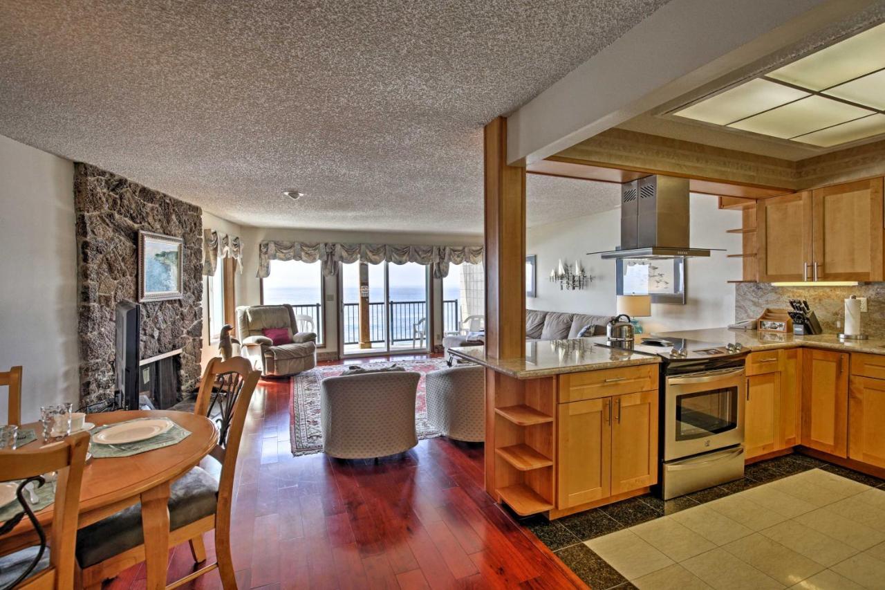 Lincoln City Oceanfront Condo, Near Lincoln Beach! Esterno foto