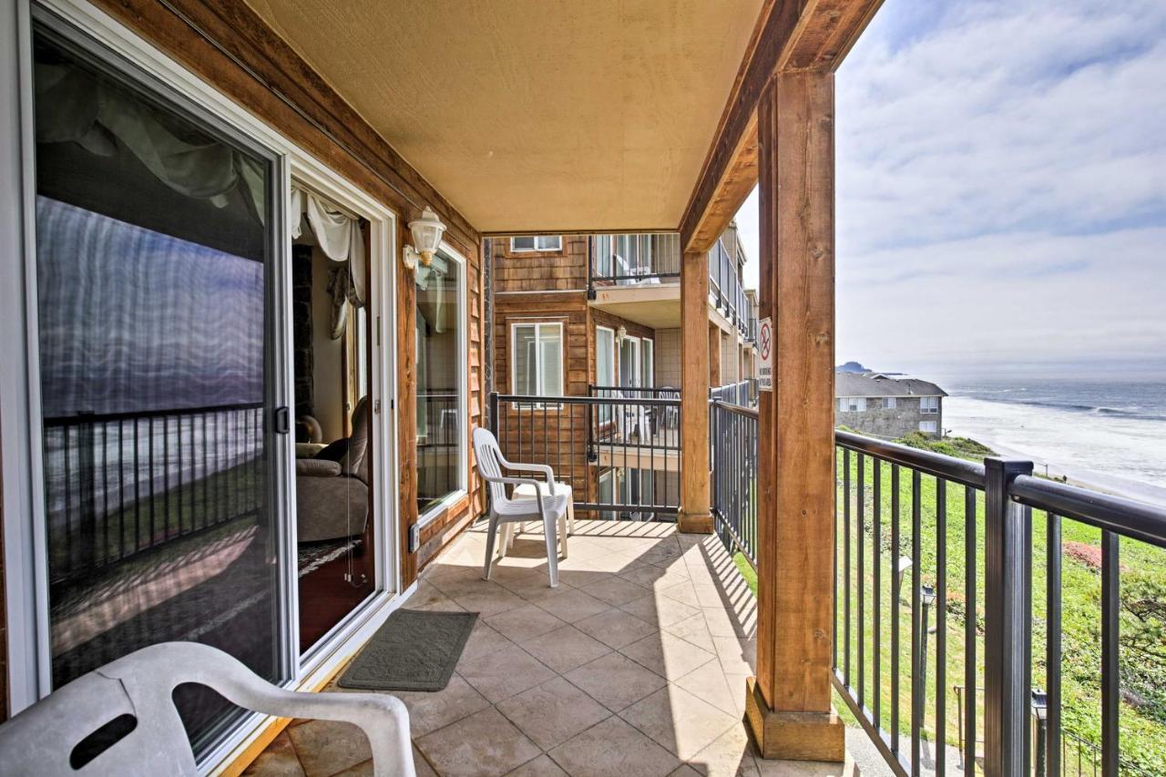 Lincoln City Oceanfront Condo, Near Lincoln Beach! Esterno foto